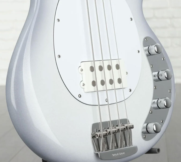 Music Man Stingray Special H Active Mn - Snowy Night - Solid body electric bass - Variation 2