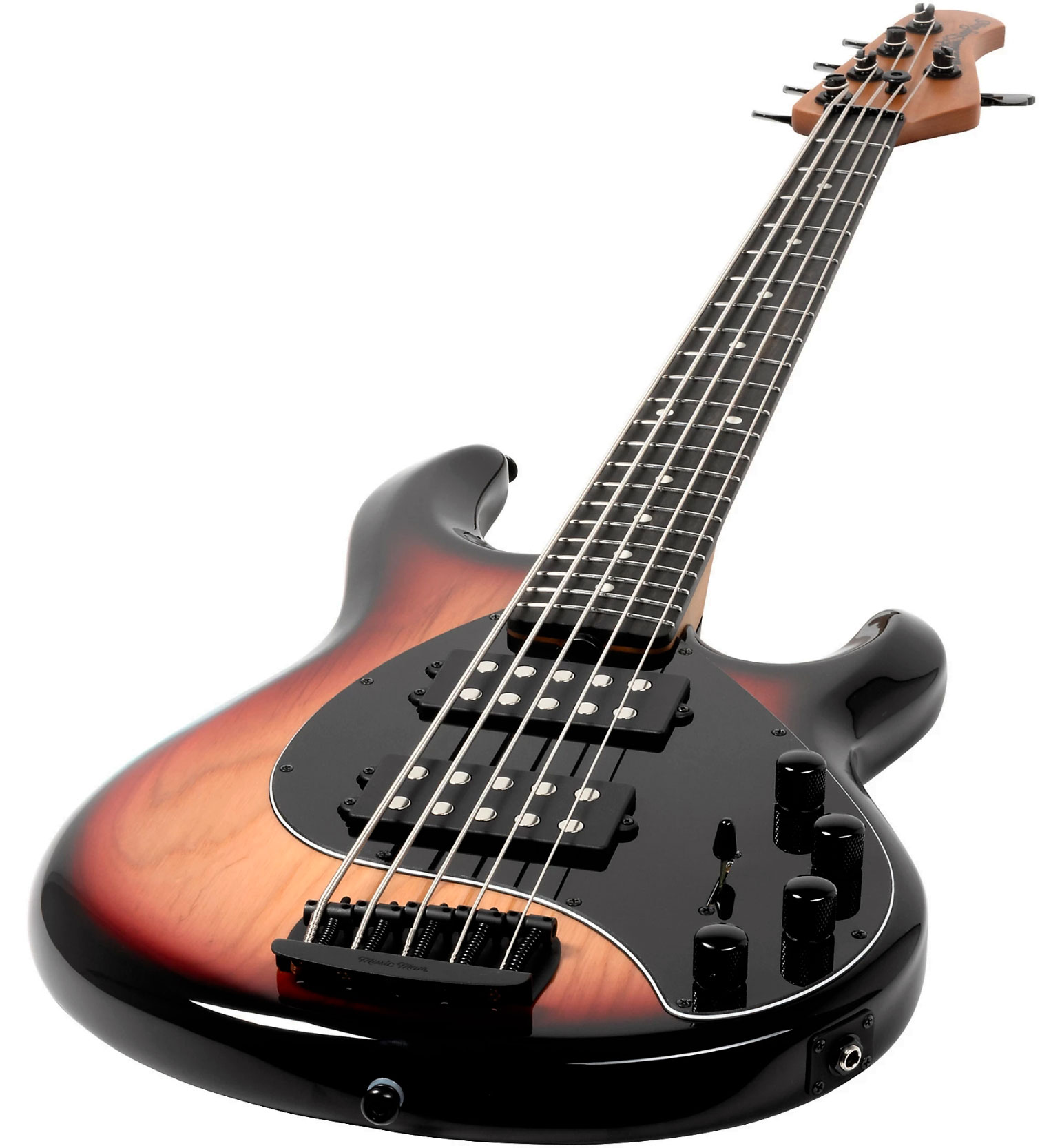 Music Man Stingray Special Hh 5c Active Eb +housse - Faded Vintage Sunburst - Solid body electric bass - Variation 2