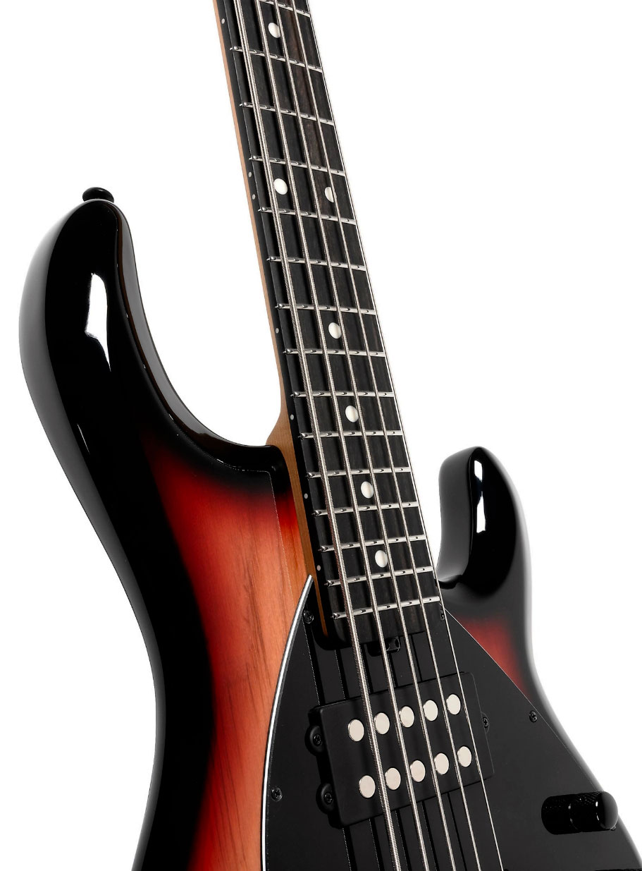 Music Man Stingray Special Hh 5c Active Eb +housse - Faded Vintage Sunburst - Solid body electric bass - Variation 3
