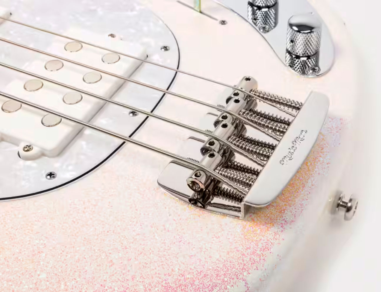 Music Man Stingray Special Hh Active Mn +housse - Dazzler - Solid body electric bass - Variation 3