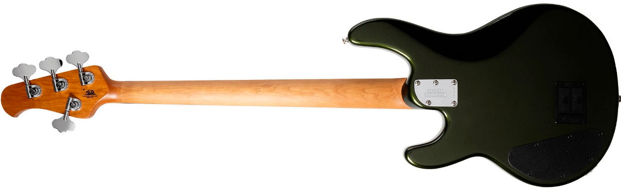 Music Man Stingray Special Hh Active Rw +housse - Fallout Green - Solid body electric bass - Variation 1