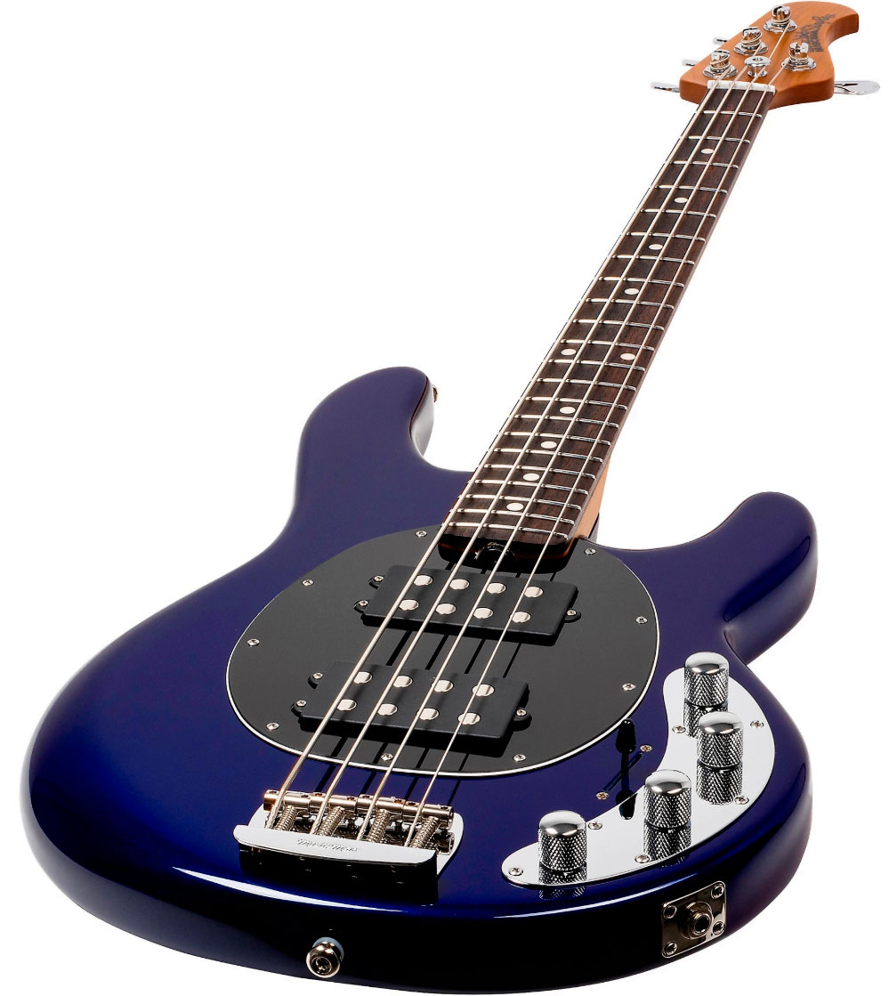 Music Man Stingray Special Hh Active Rw +housse - Butane Blue - Solid body electric bass - Variation 2