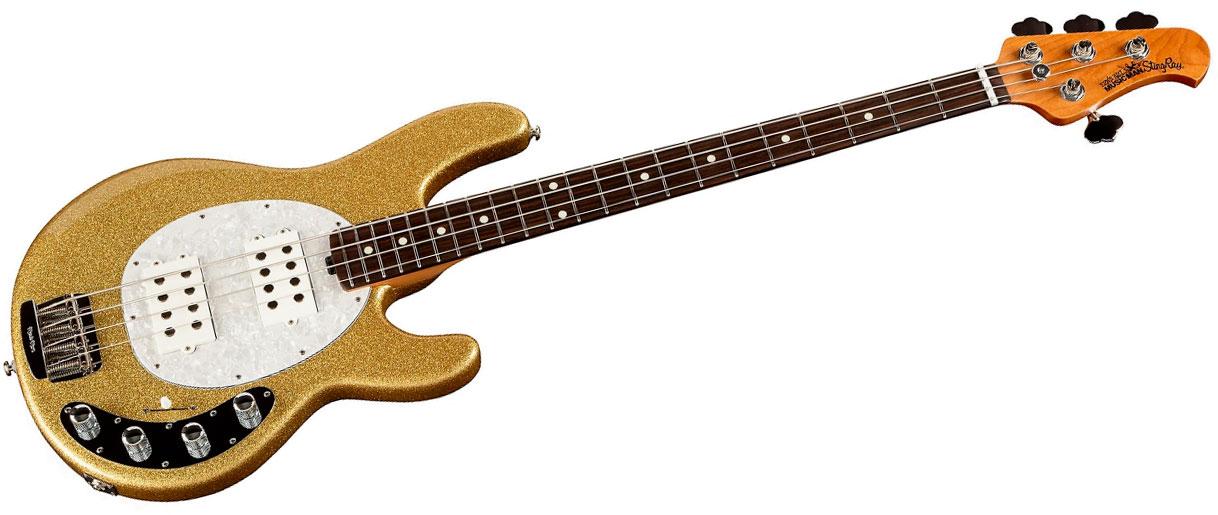 Music Man Stingray Special Hh Active Rw +housse - Genius Gold - Solid body electric bass - Variation 2