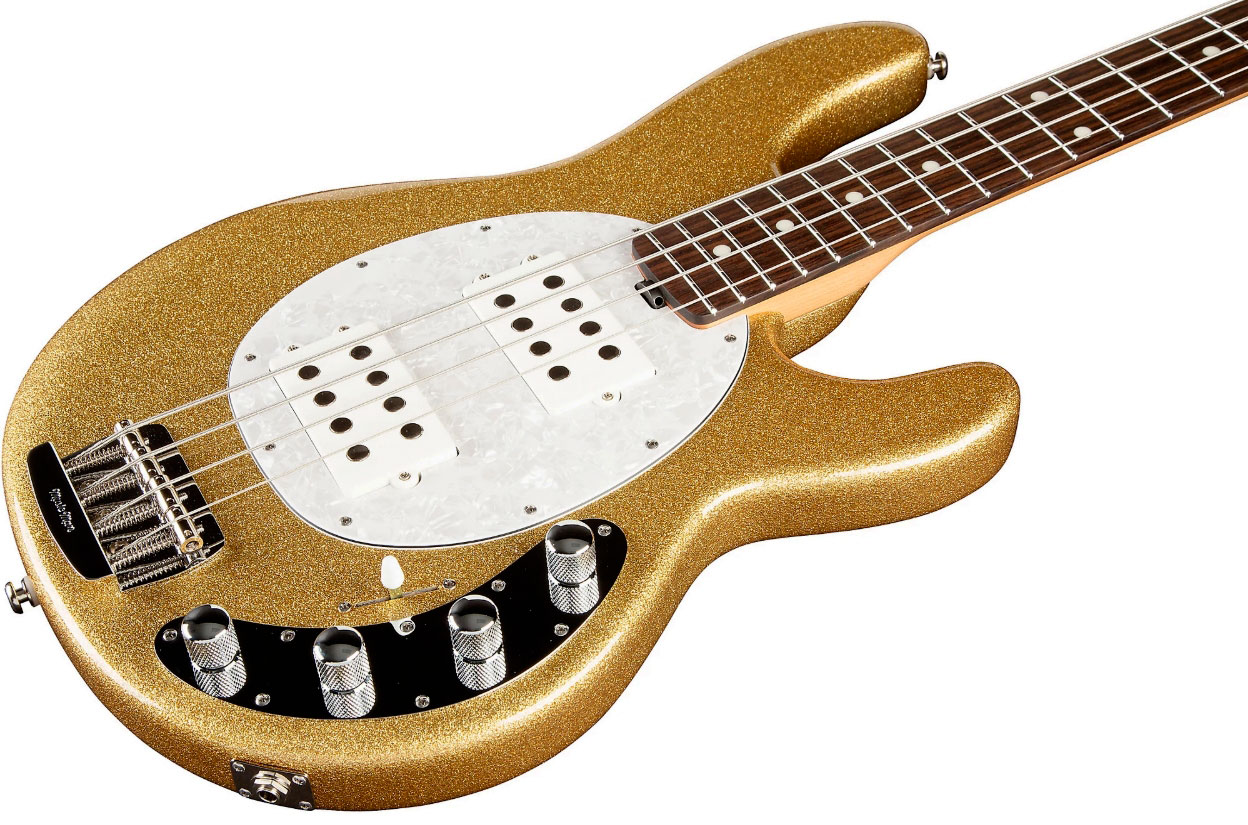 Music Man Stingray Special Hh Active Rw +housse - Genius Gold - Solid body electric bass - Variation 3
