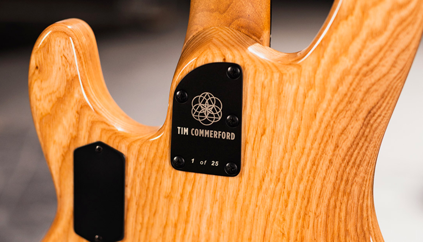 Music Man Tim Commerford Stingray Bass Active Signature Eb - Natural Gloss - Solid body electric bass - Variation 2