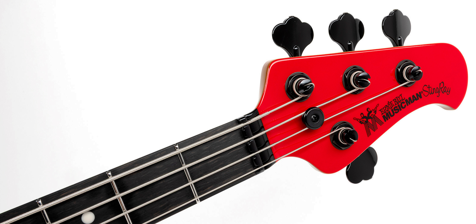 Music Man Tim Commerford Stingray Bass Active Signature Eb - Caliper Red - Solid body electric bass - Variation 7