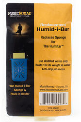 Guitar humidifier Music nomad Humid-i-Bar replacement sponge for MN300