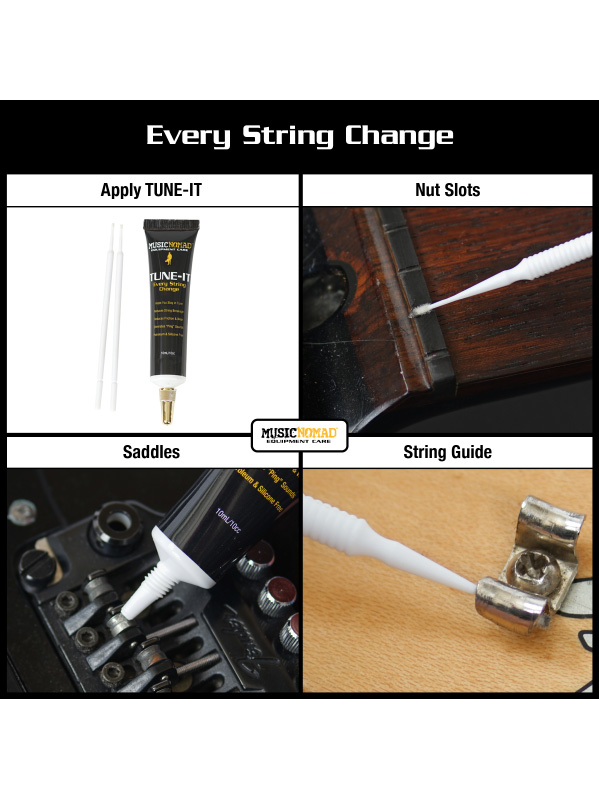 Music Nomad Kit De Changement De Cordes (manivelle, Pince, Tune-it, Bras Octopus) - Guitar tool kit - Variation 5