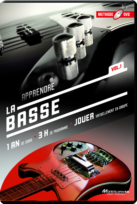 Musicatem Apprendre La Basse Electrique Volume 1 - Book & score for bass - Variation 1