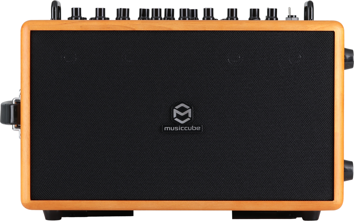Musiccube M90 Pro Oak Wood - Portable PA system - Main picture