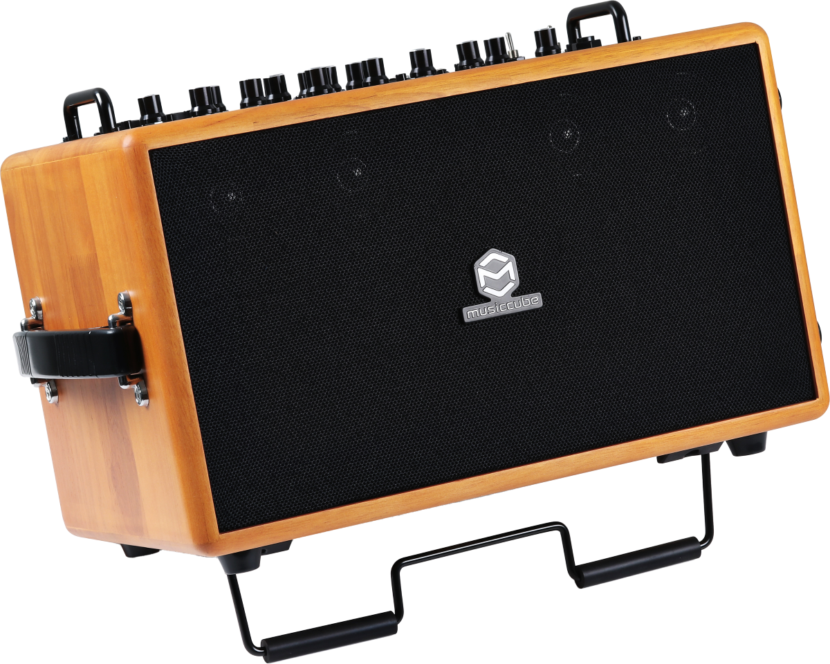 Musiccube M90 Pro Oak Wood - Portable PA system - Variation 3