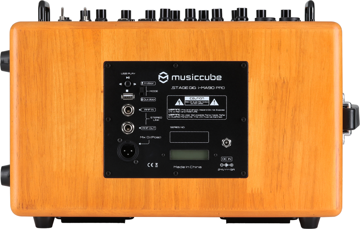 Musiccube M90 Pro Oak Wood - Portable PA system - Variation 4