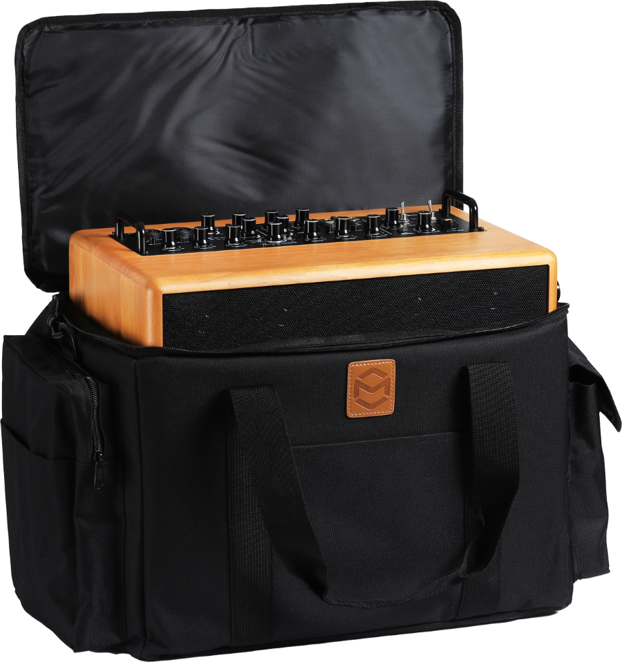 Musiccube M90 Pro Oak Wood - Portable PA system - Variation 5