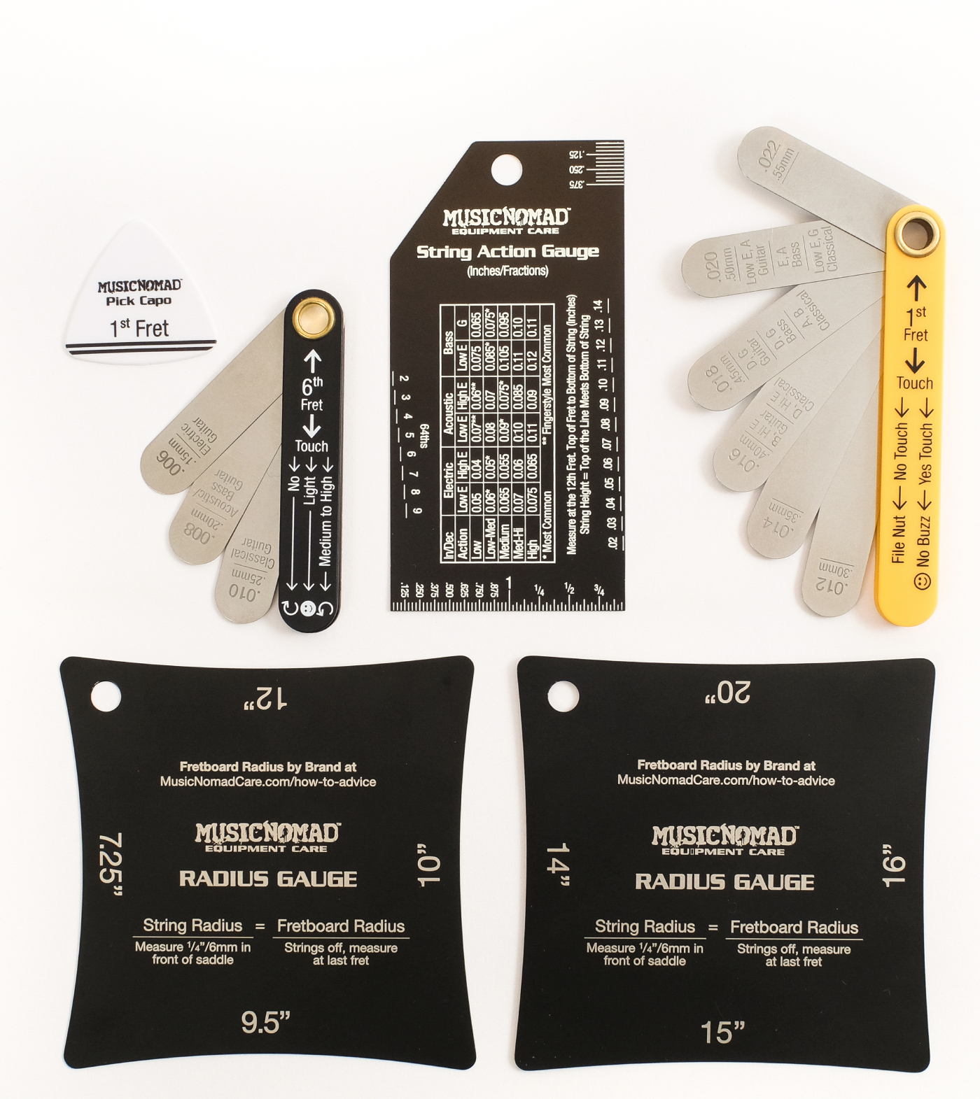 Musicnomad Kit De Cale Pour Reglage - Set De 6 - Care & Cleaning - Main picture