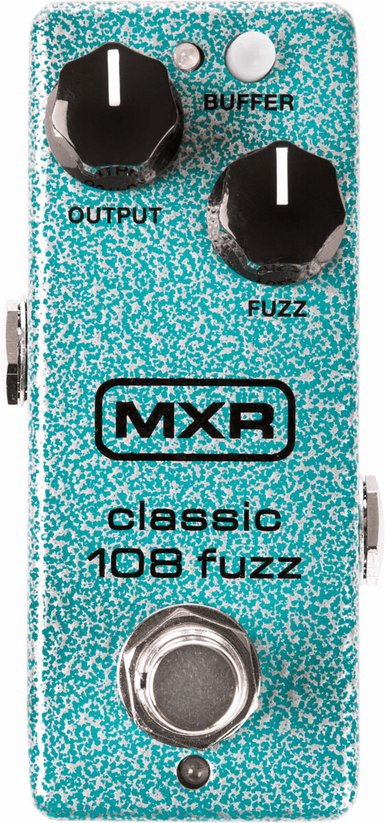Mxr Classic 108 Fuzz Mini M296 - Overdrive, distortion & fuzz effect pedal - Main picture