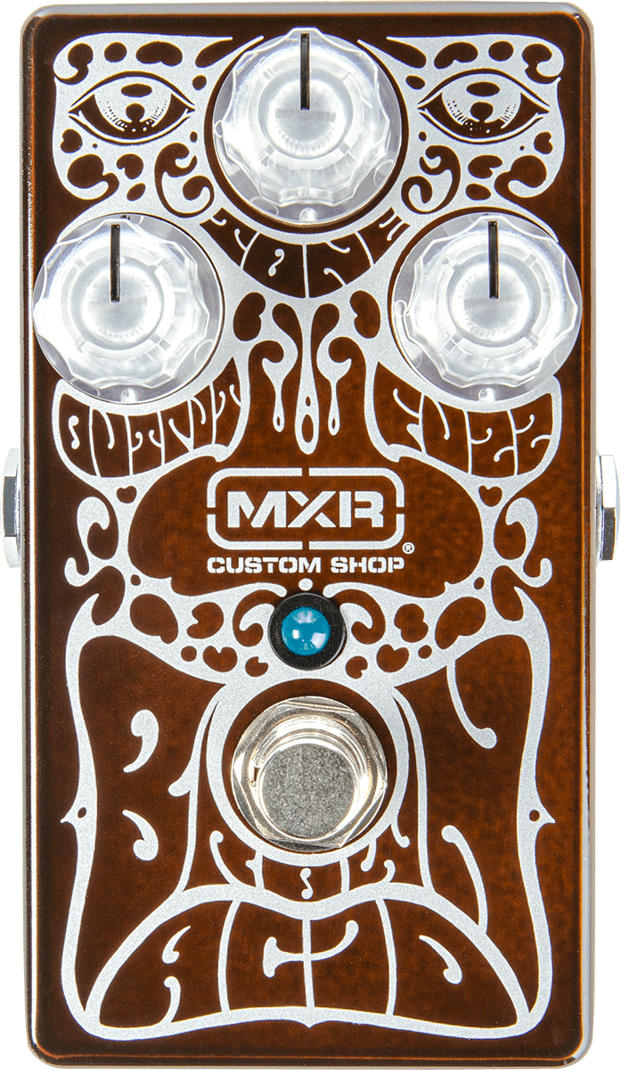 Mxr Custom Shop Brown Acid Fuzz Csp038 Ltd - Overdrive, distortion & fuzz effect pedal - Main picture