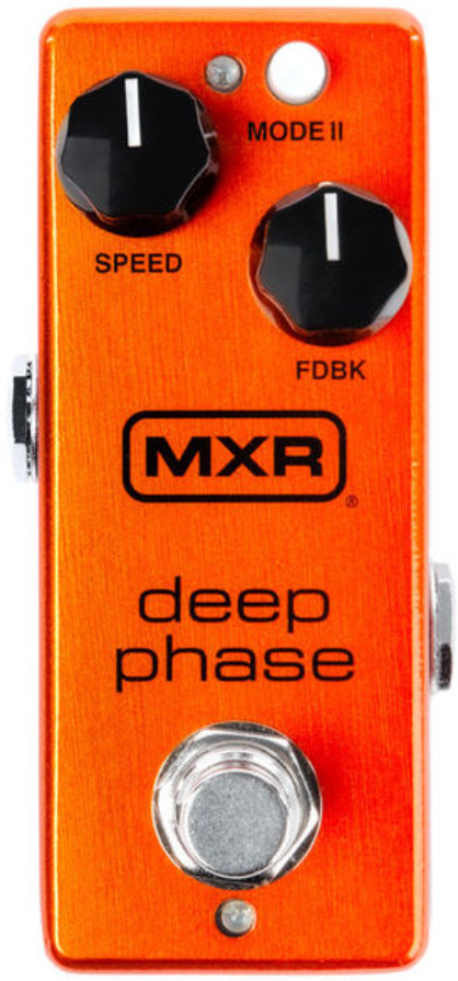 Mxr Deep Phase M279 - Modulation, chorus, flanger, phaser & tremolo effect pedal - Main picture