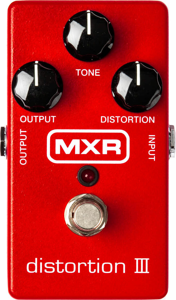 Mxr Distortion Iii M115 - Overdrive, distortion & fuzz effect pedal - Main picture
