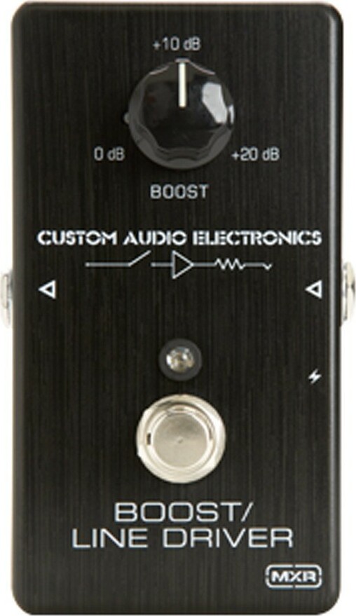 Mxr Mc401 Cae Custom Audio Electronics Boost Linedriver - Volume, boost & expression effect pedal - Main picture