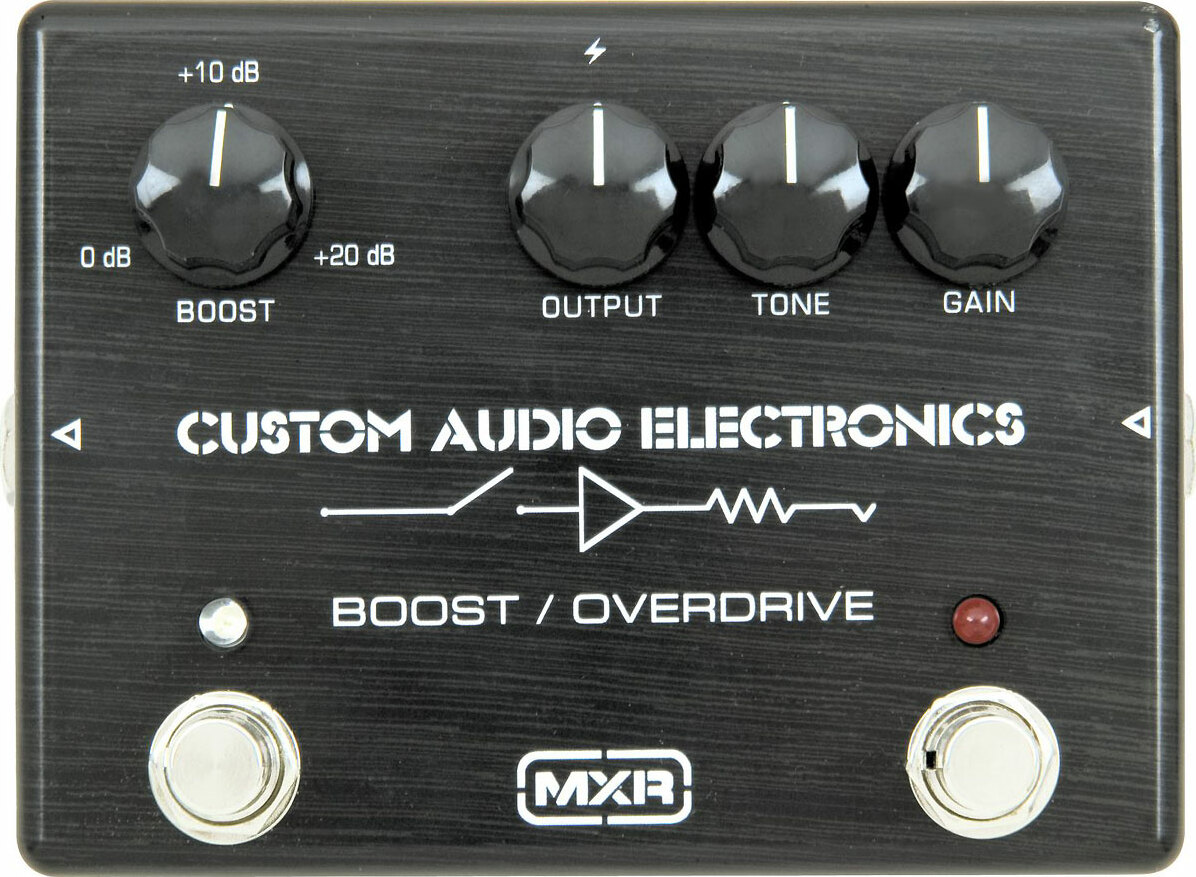 Mxr Mc402 Cae Custom Audio Electronics Boost Overdrive - Volume, boost & expression effect pedal - Main picture