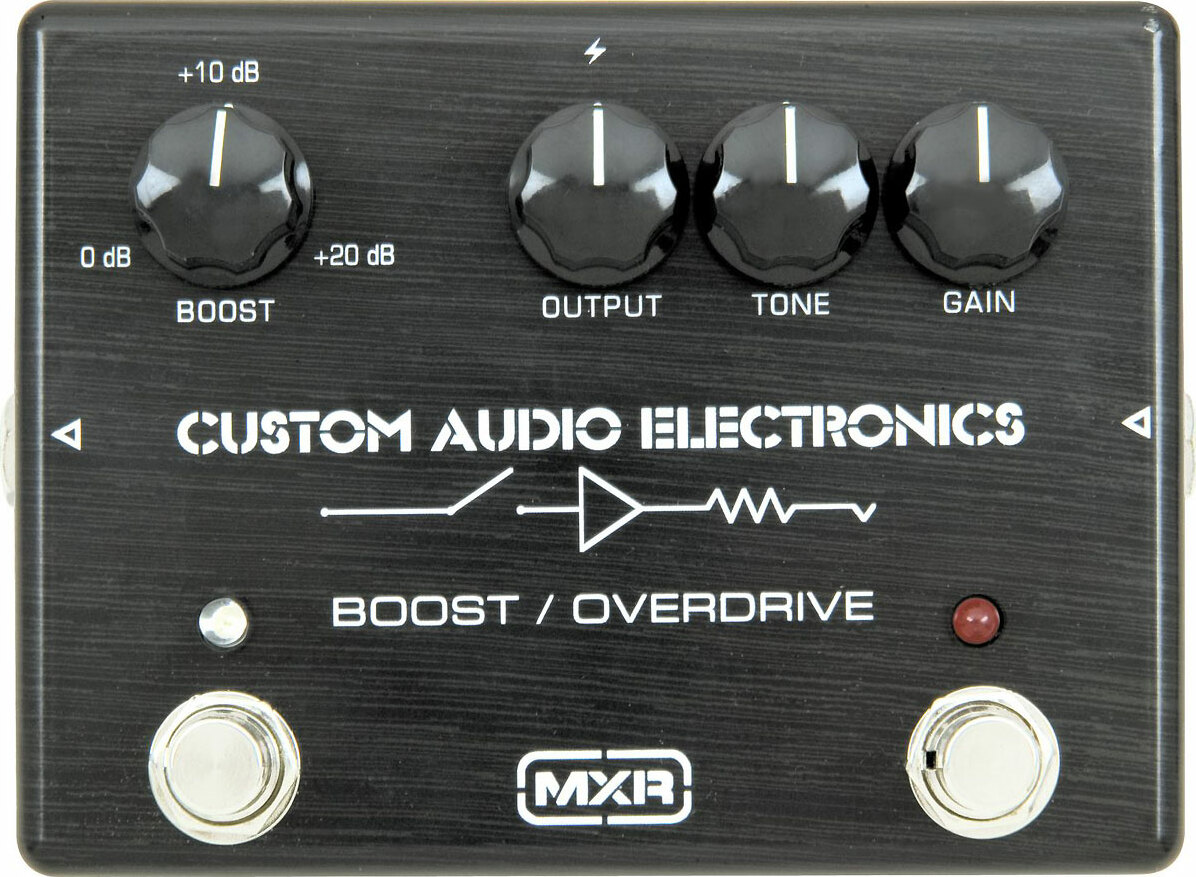 Mxr Mc402 Cae Custom Audio Electronics Boost Overdrive - Volume, boost & expression effect pedal - Main picture