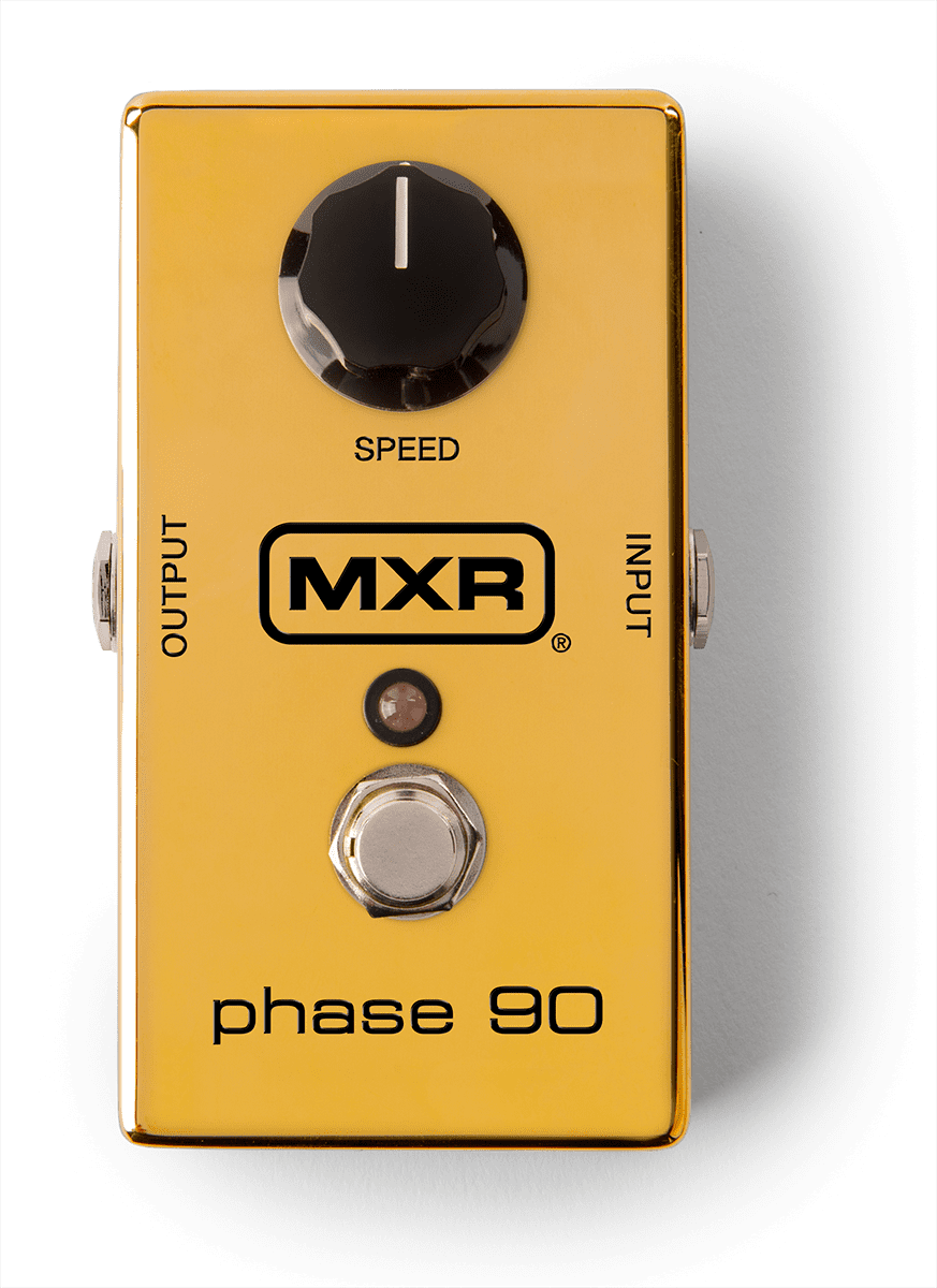 Mxr Phase 90 Gold 50th Anniversary - Modulation, chorus, flanger, phaser & tremolo effect pedal - Main picture