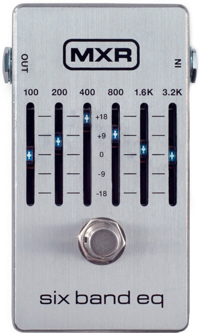 Mxr Six Band Eq M109s - EQ & enhancer effect pedal - Main picture