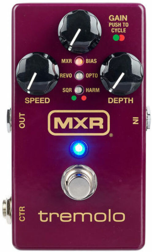 Mxr Tremolo M305 - Modulation, chorus, flanger, phaser & tremolo effect pedal - Main picture