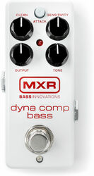 Compressor, sustain & noise gate effect pedal for bass Mxr Bass Dyna Comp Mini Compressor M282