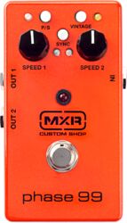 Modulation, chorus, flanger, phaser & tremolo effect pedal Mxr CSP099 Phase 99