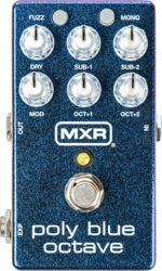 Harmonizer effect pedal Mxr Poly Blue Octave M306