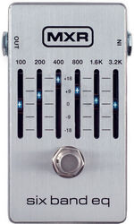 Eq & enhancer effect pedal Mxr Six Band EQ M109S