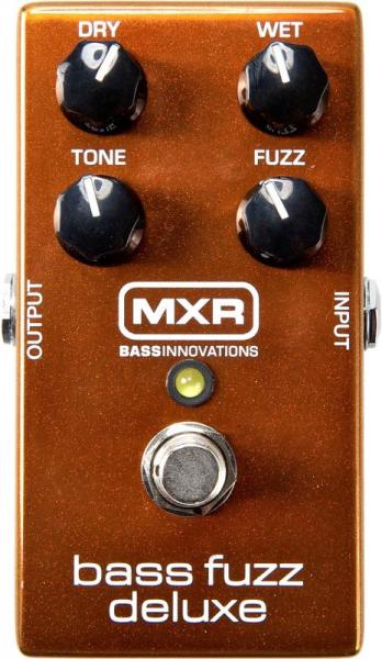 Overdrive, distortion, fuzz effect pedal for bass Mxr M84 Bass Deluxe Fuzz