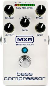 Compressor, sustain & noise gate effect pedal for bass Mxr M87 Bass Compressor