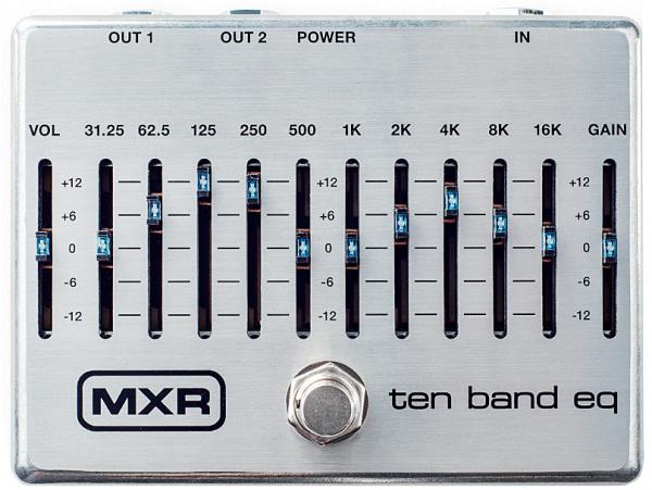 Eq & enhancer effect pedal Mxr Ten Band EQ M108S