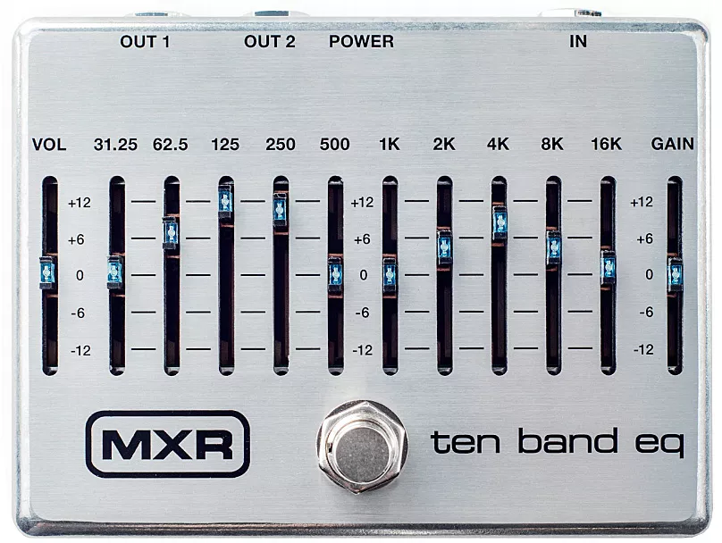 Mxr Ten Band EQ M108S Eq & enhancer effect pedal