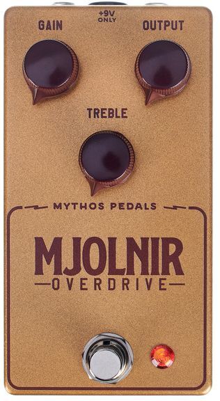 Mythos Pedals Mjolnir - Overdrive, distortion & fuzz effect pedal - Main picture