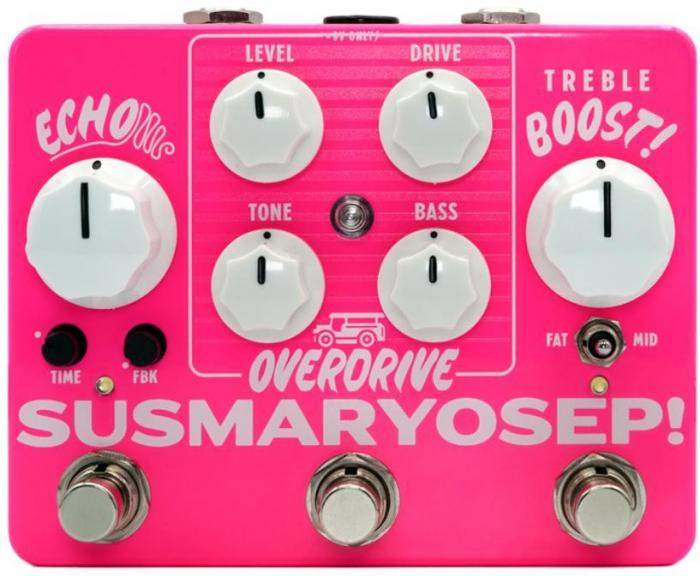 Overdrive, distortion & fuzz effect pedal Mythos pedals SusMaryOsep! V2 Overdrive