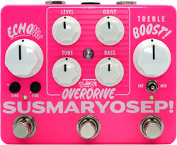 Overdrive, distortion & fuzz effect pedal Mythos pedals SusMaryOsep! V2 Overdrive