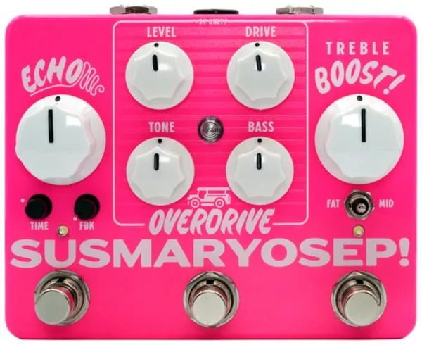 Overdrive, distortion & fuzz effect pedal Mythos pedals SusMaryOsep! V2 Overdrive