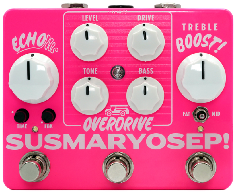 Mythos pedals SusMaryOsep! V2 Overdrive Overdrive, distortion & fuzz