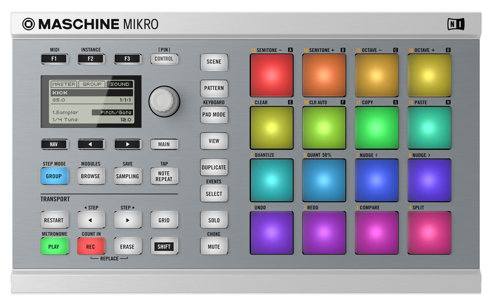 Native Instruments Maschine Mikro Mk2 White - Midi controller - Variation 2