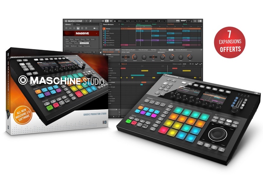 Native Instruments Maschine Studio Noir - Midi controller - Variation 2