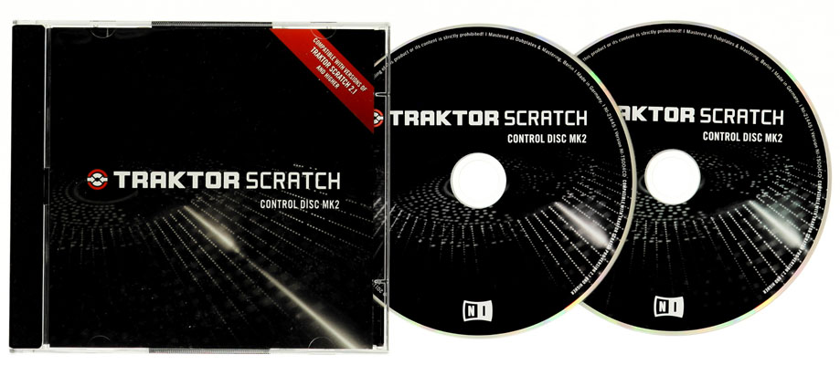 Native Instruments Traktor Scratch Cd Noir Mk2 (la Paire) - Control vinyl - Variation 1