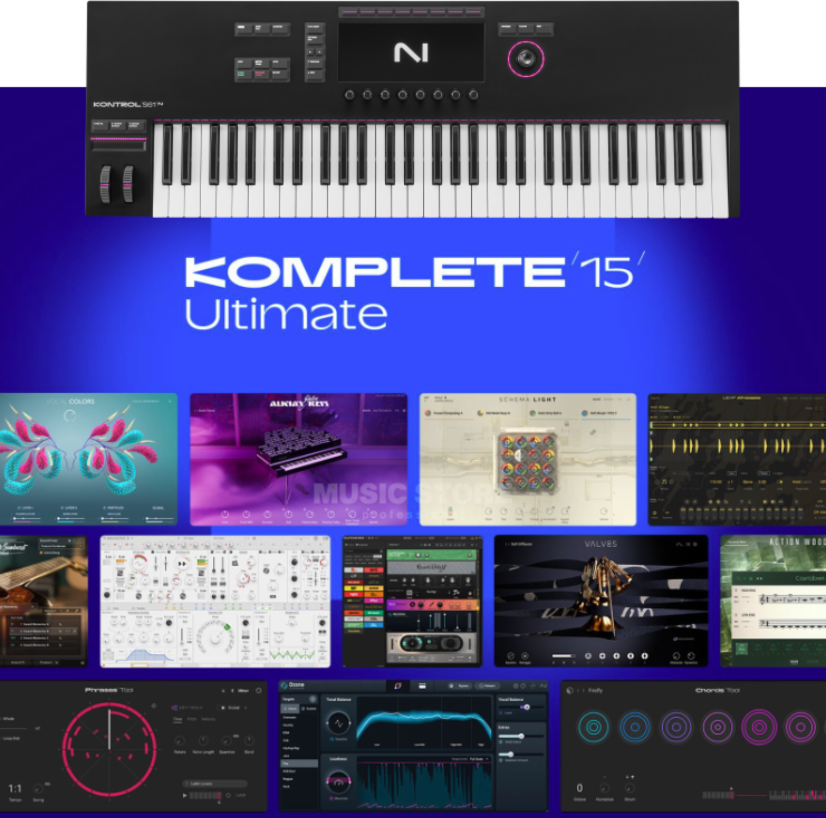 Native Instruments Kontrol S61 Mk3  + Komplete 15 Ultimate - Controller-Keyboard - Main picture
