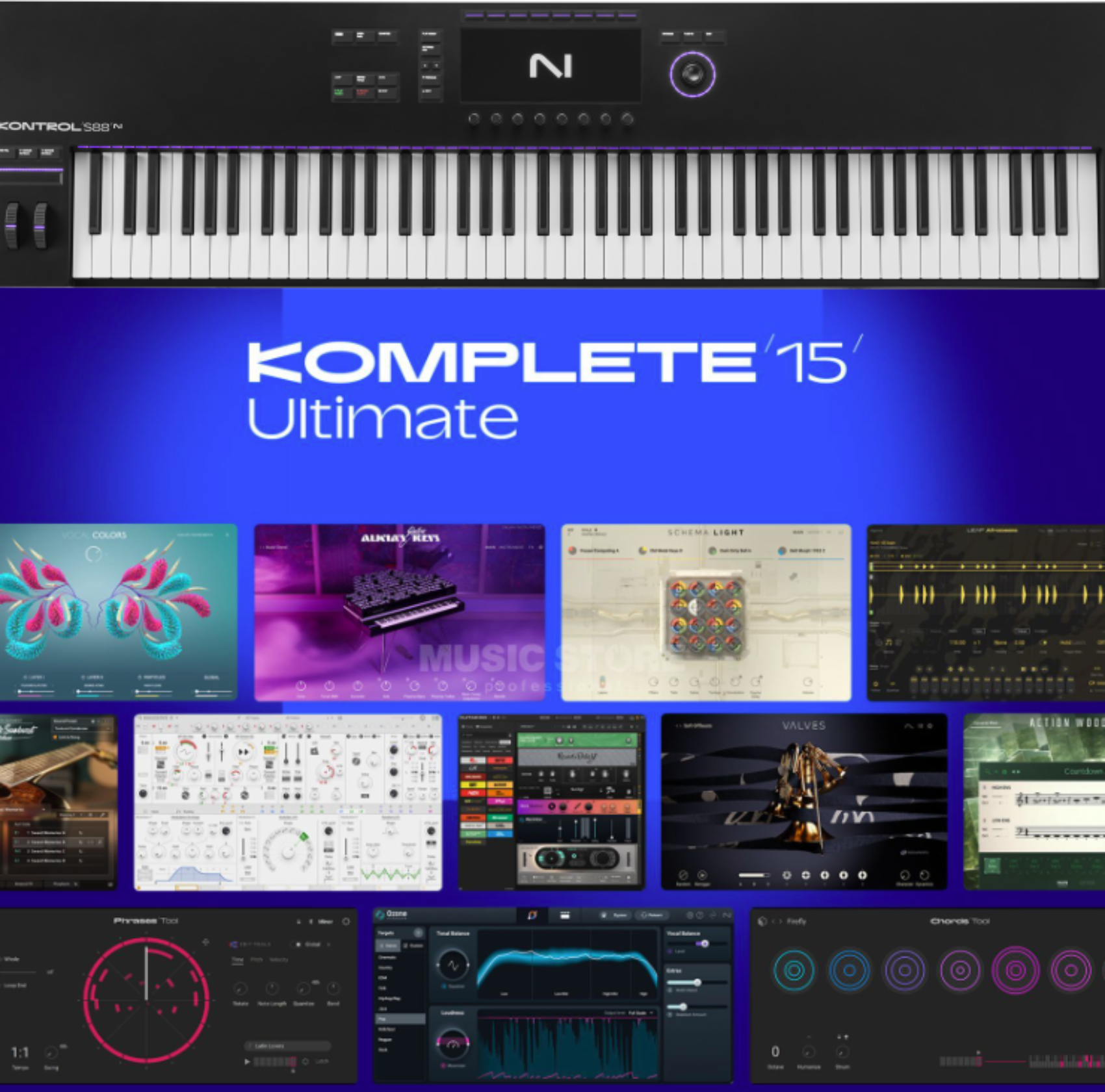 Native Instruments Kontrol S88 Mk3  + Komplete 15 Ultimate - Controller-Keyboard - Main picture