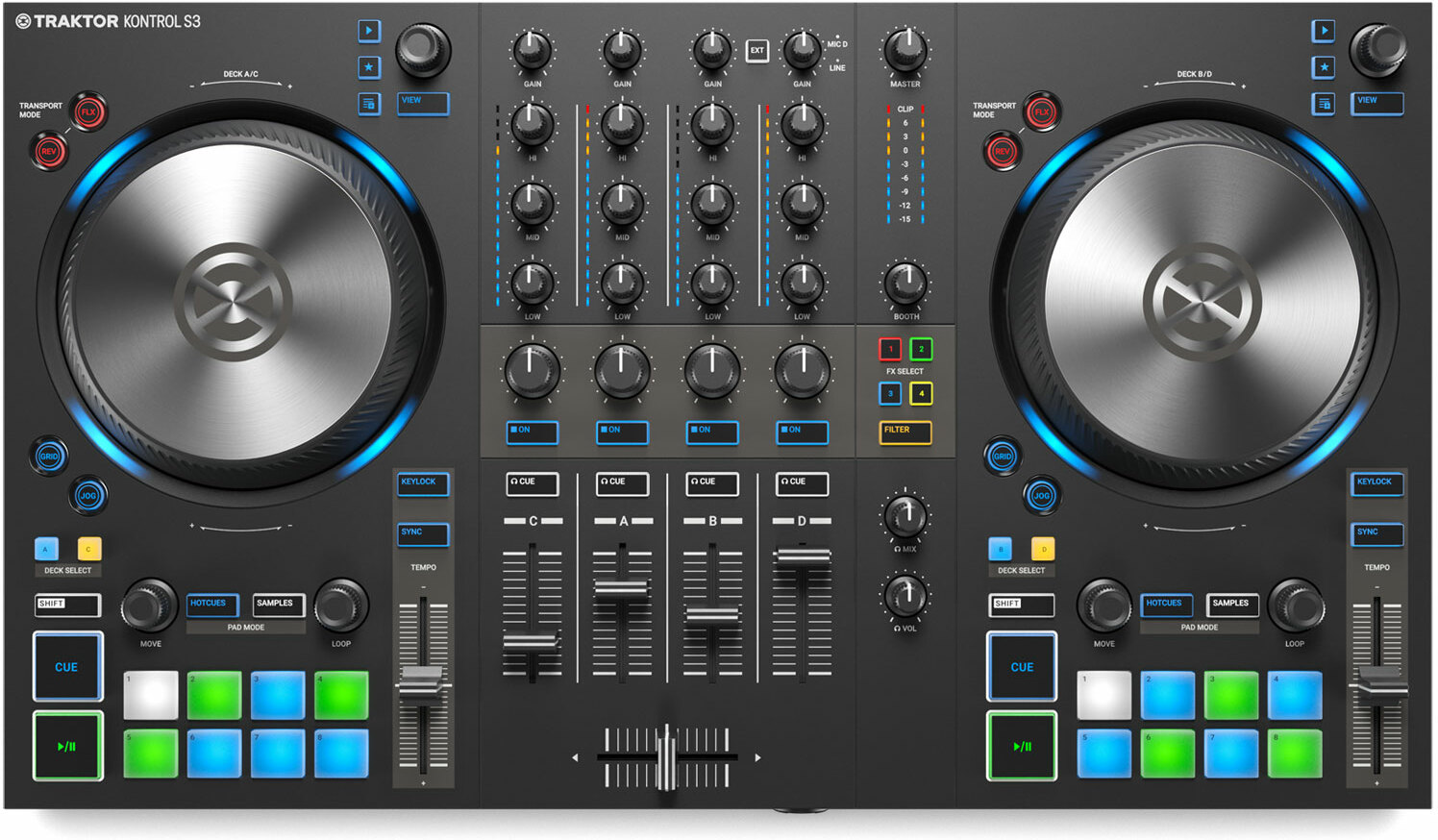 Native Instruments Traktor Kontrol S3 - USB DJ controller - Main picture