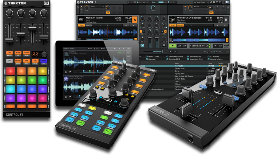 Native Instruments Traktor Kontrol Z1 + Kontrol F1  + Kontrol X1 Mk2 - Deejay Sets - Main picture