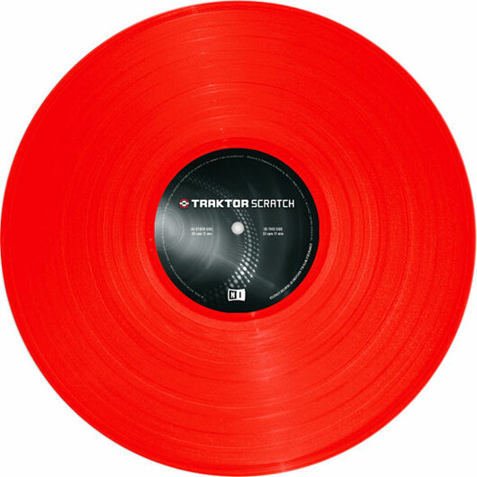 Native Instruments Traktor Scratch Vinyl Rouge Mkii - Control vinyl - Main picture