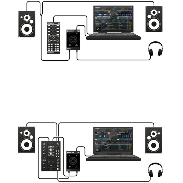 Звуковая карта traktor audio 2 mk2